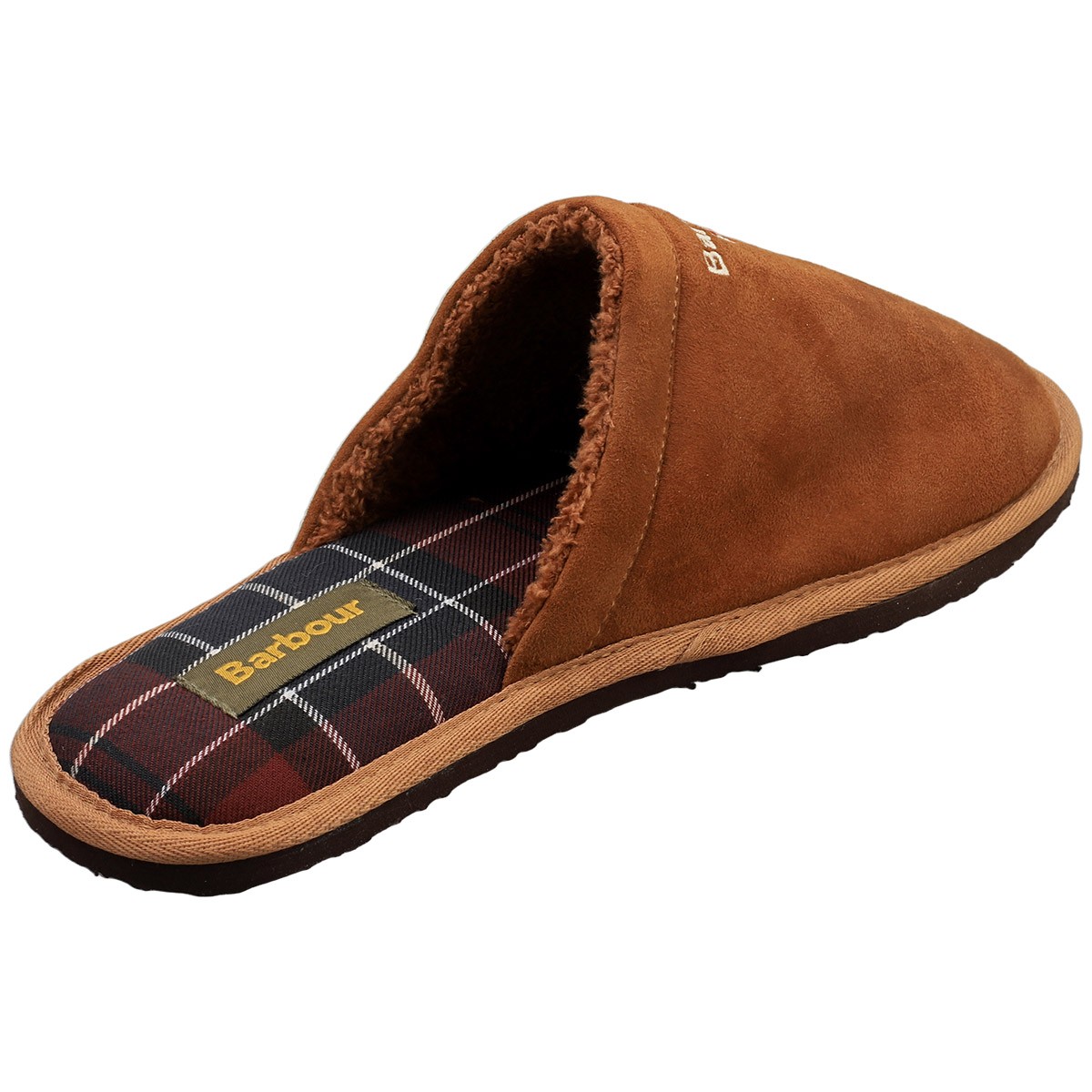 Barbour Everitt Mule Mens Slippers in Camel - 11 US image 2