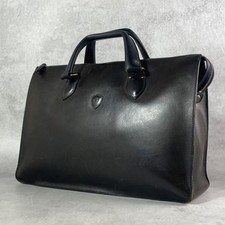 Felisi Business Bag All Leather Black A4 Storage Unisex Pre-owned
