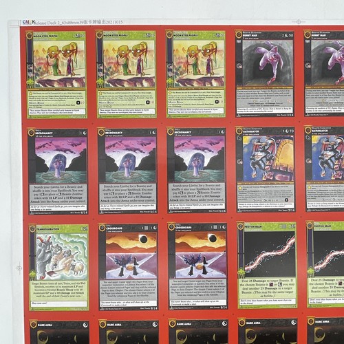 MetaZoo Cryptid Nation Release Deck 2nd Edition Uncut Sheet! MZ0566 - Bild 2 von 11