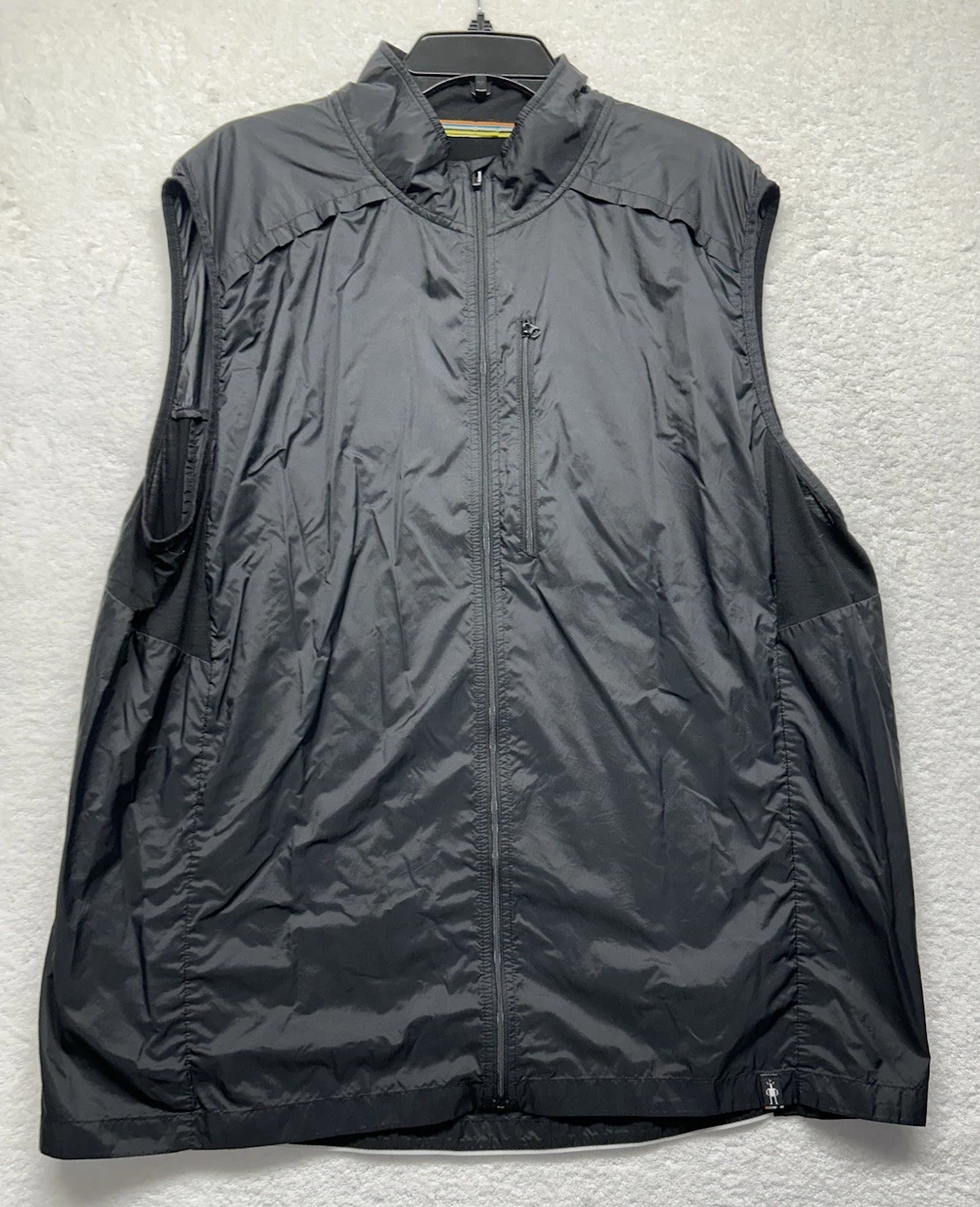smartwool sleeveless full zip ultra light merino jacket