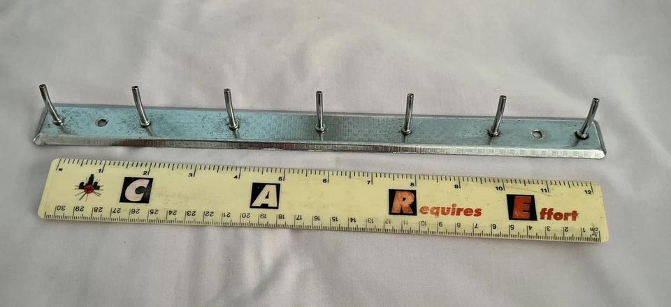 1970s Prestige, Kitchen Utensil, Stainless Steel Wall Rack - Image 1 of 4