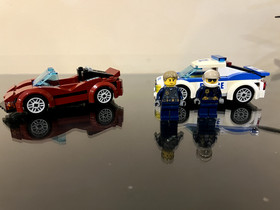 LEGO CITY: High-speed Chase (60138) - Missing pieces and 2 Lego Mini-Figures