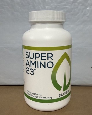 Purium Super Amino 23 - 150 Vegan Tablets BCAA & Essential Amino Acid