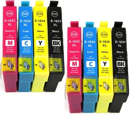 16 XL lot cartouches compatibles Epson WorkForce WF-2520WF WF2520 série 16XL - Photo 8/10