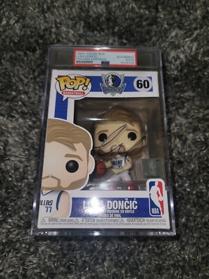 その他 Funko PSA Auto NBA Luka Doncic Luka Doncic Signed Autograph Funko Pop #60 Dallas Mavericks