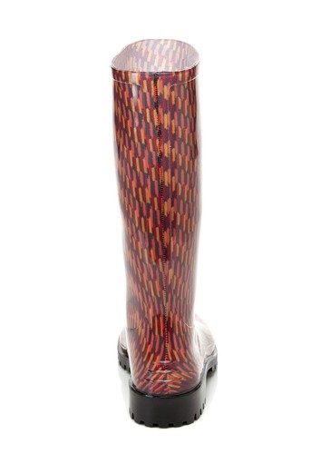 MISSONI NEW ZIG-ZAG AUTHENTIC RAIN BOOTS 40 EUR US 9 $295 NIB Made in Italy - Picture 3 of 9