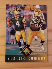 1994 Classic Pro Line Live - #392 Brett Favre, Sterling Sharpe