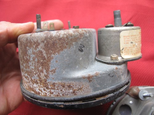 vintage Jaguar Dashboard Gauges Tachometer 140MPH Speedometer SMITHS XKE S-type - Picture 13 of 16