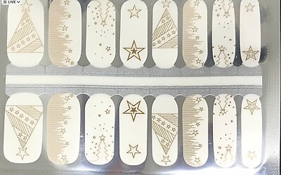 Color Nail Polish Strips,16ct. C Overlay 2.  READ DESCRIPTION BELOW