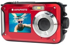AGFA PHOTO REALISHOT WP-8000 Underwater Digital Camera in RED UK Stock BNIB