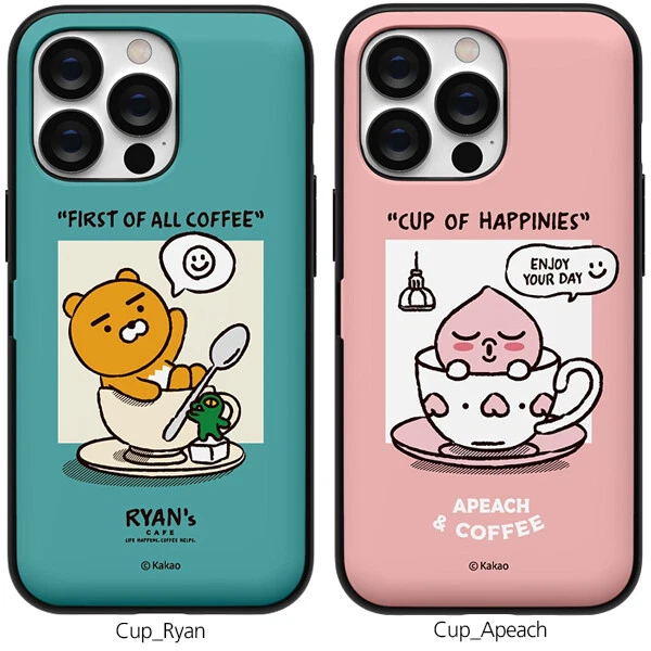 Kakao Friends Cafe S1 Magnetic Card Case for Galaxy S25 S24 S23 Plus Ultra Korea - Image 4 of 4