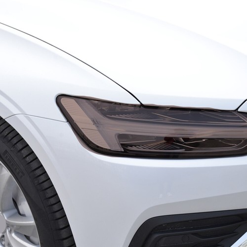 Car Headlight TPU Film Protector Sticker Pre-Cut Shape For Volvo S60 2014-2021 - Picture 3 of 10