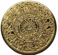 Stunning Zodiac Mandala 1.2" diameter Wax Seal Stamp head, Stars Moons Planets!