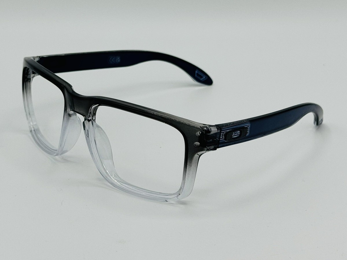 OAKLEY HOLBROOK SUNGLASSES REPLACEMENT FRAME BLACK /CLEAR FADE CARBON FIBER  ICON