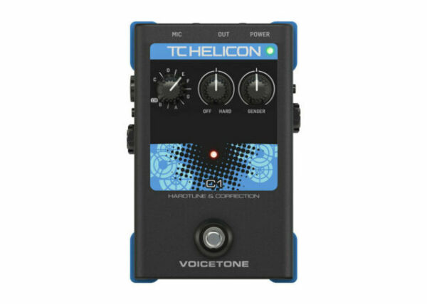 TC-Helicon VOICETONE-C1 HardTune and Pitch Correction Pedal for