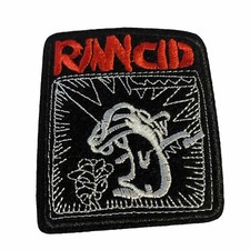 RANCID HEAVY METAL Iron On Patch + UN ADESIVO MUSICALE OMAGGIO CON ACQUISTO PATCH!