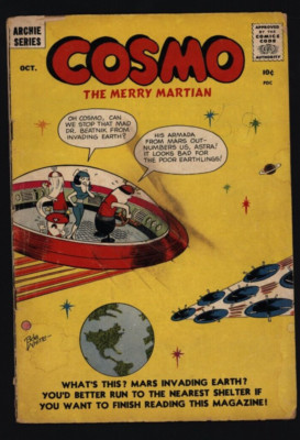Cosmo the Merry Martian 6 VG- CBX20