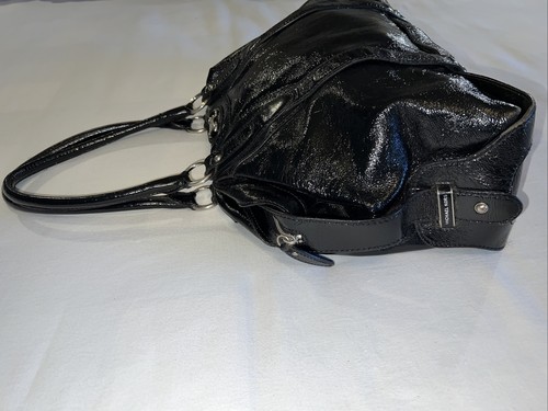 Bolso de hombro Michael Kors de charol negro talla XL - Imagen 14 de 19
