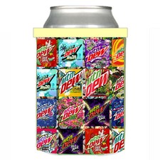 Mtn Dew Flavors Variety Pack Baja Blast Code Red n more Can Cooler Hard Shell