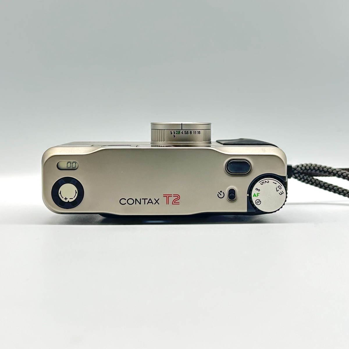 CONTAX T2 DATA BACK Titan Silver 35mm Point & Shoot Film