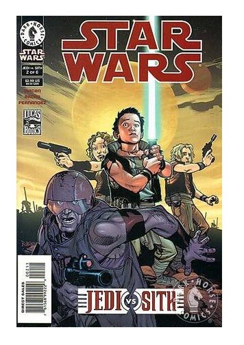 STAR WARS: JEDI VS SITH #2 (Of 6) - Back Issue