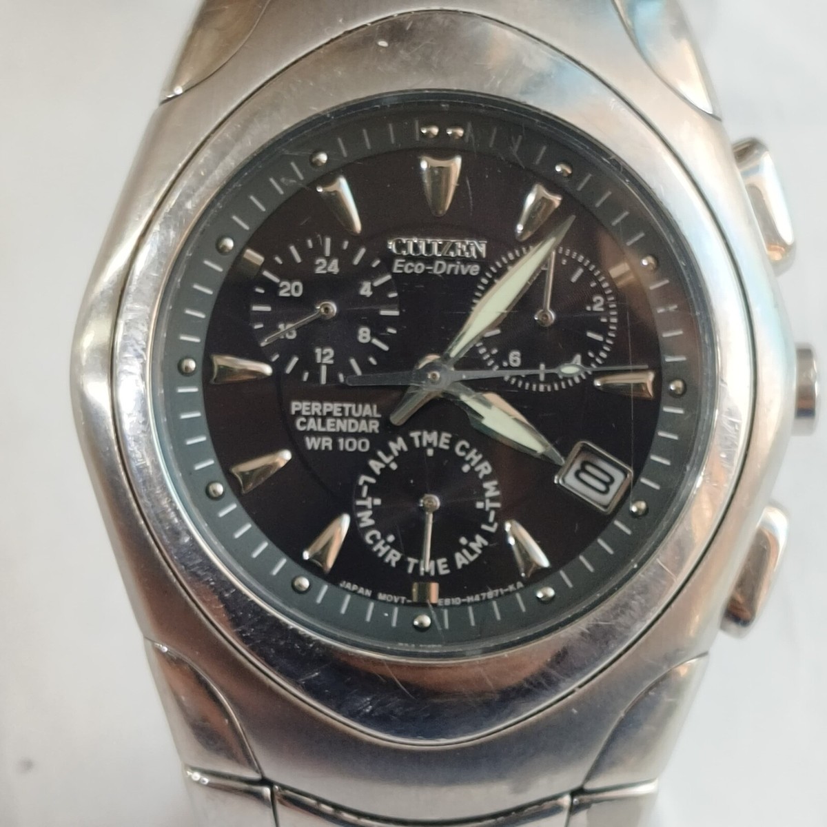 E810-H27074 TA CITIZEN ECO-DRIVE CHRONOGRAPH PERPETUAL E810-H27074 TA CITIZEN ECO-DRIVE CHRONOGRAPH PERPETUAL