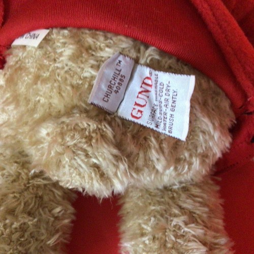 Gund Teddy Bears Of The World England Churchill Plush 14" - Picture 9 of 9