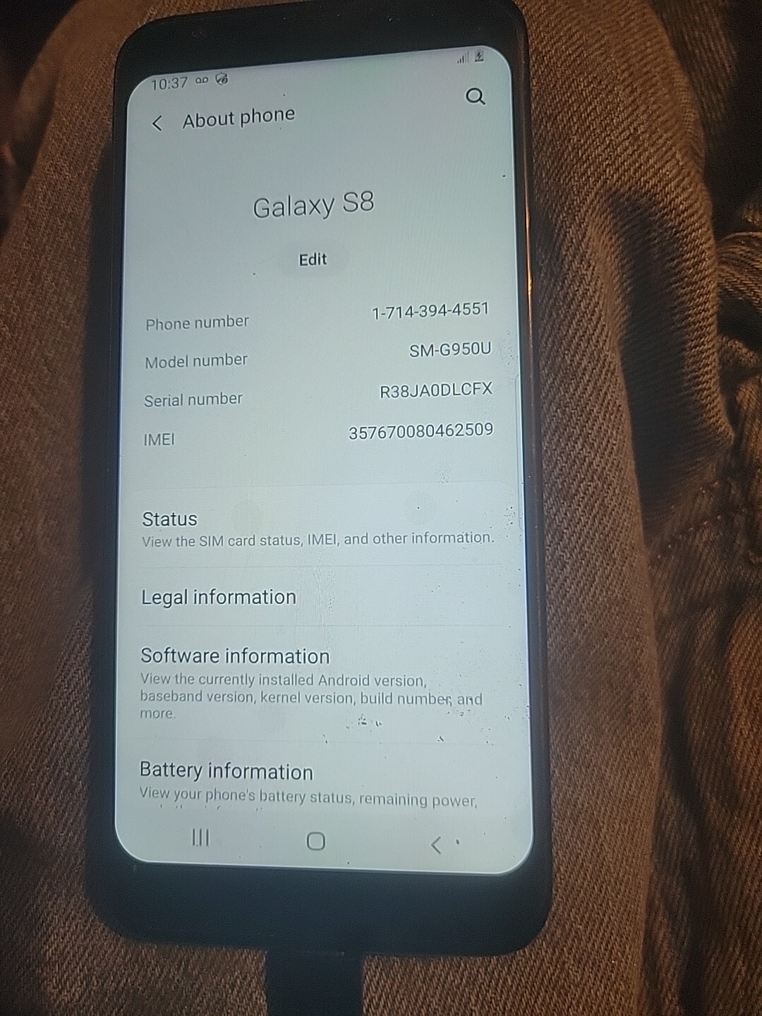 Samsung Galaxy S8 G950U 64GB Choose Carrier Unlocked Smartphone Good eBay
