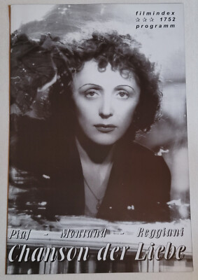 FI-Filmprogramm: EDITH PIAF im Film ''Chanson der Liebe'' mit Yves Montand... #196