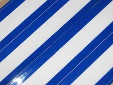 FLORIDA GATORS White Royal Football Helmet Stripe Decal Qty (1) FULL Sz 3M 20MIL