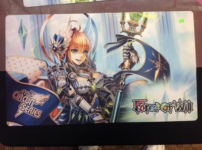 PERCEVAL, THE SEEKER OF HOLY GRAIL ARG CIRCUIT SERIES PLAYMAT FORCE OF WILL