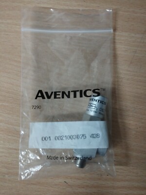 Aventics 0821003075 Check Valve Stop Valve Shut-Off Valve G1/8 002658
