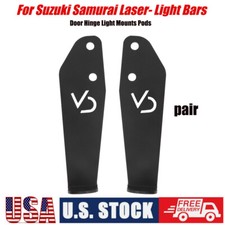 Right Left Door Hinge Light Mounts Pods For Suzuki Samurai Laser- Light Bars