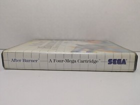 After Burner (Sega Master System, 1988) W/ Manual Authentic Tested Working