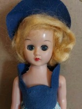 Vintage Used - 9" -  Doll -  Original Outfit