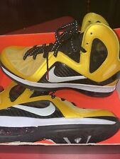 Size 9.5 - Nike LeBron 9 P.S. Elite Taxi 2012 Rare Yellow And Black Men