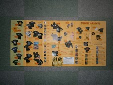 ██ Die Ärzte - Fanartikel ! Riesiges doppelseitiges Poster ! Bela B Farin Urlaub