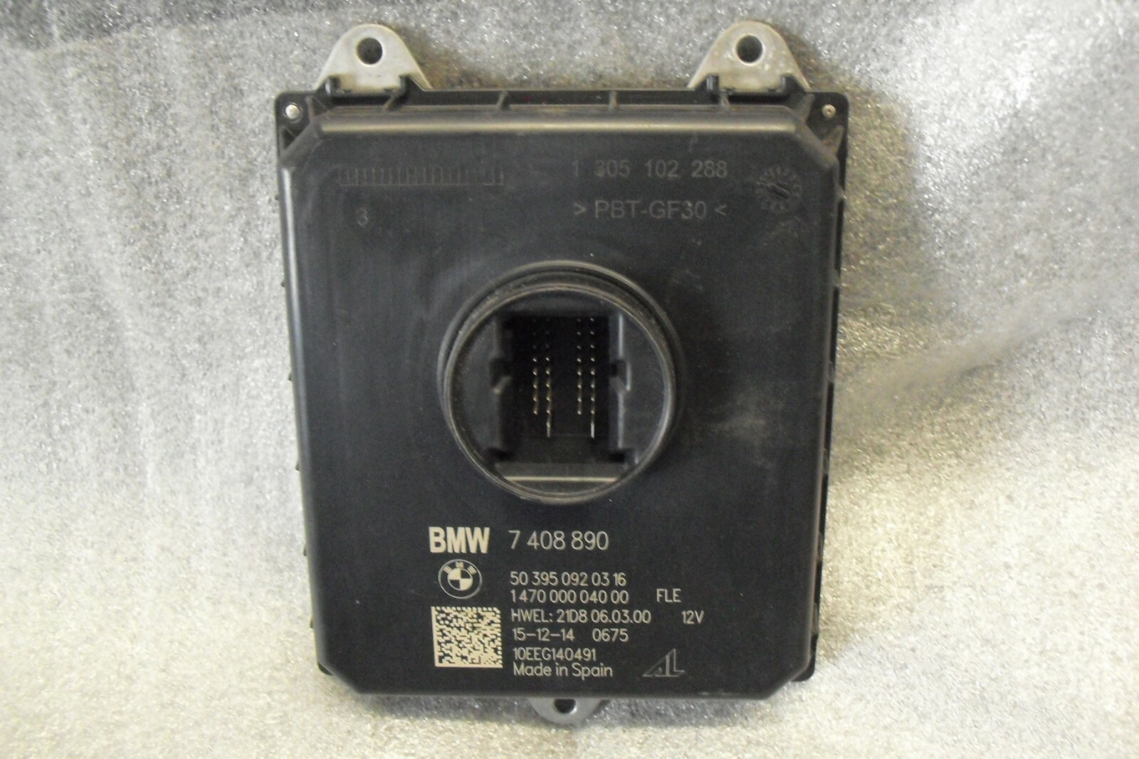 OEM 2013-2018 BMW i8 LED HEADLIGHT CONTROL MODULE # 7408890  