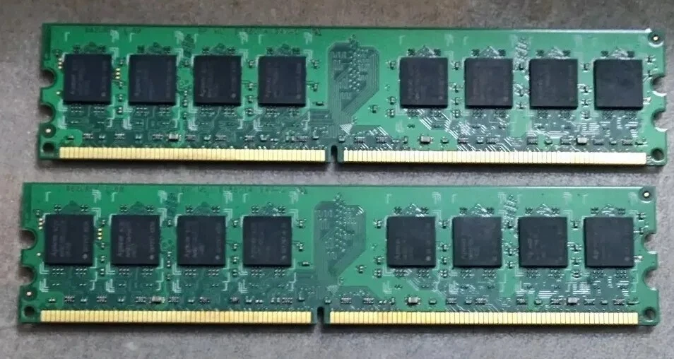 Apacer 1GB UNB PC2-5300 CL5 667 MHz Desktop Memory RAM Good Works Condition 1pc - Image 2 of 3