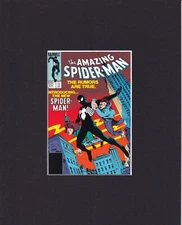 8X10" Matted Art Print Marvel Comic Book Cover: The Amazing Spider-Man #252