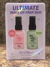 Touch in Sol -No Poreblem Primer + Correcting Base Ultimate Makeup Prep Duo -NIB