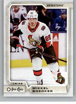 2018-19 O-Pee-Chee Update #605 Mikkel Boedker - Ottawa Senators