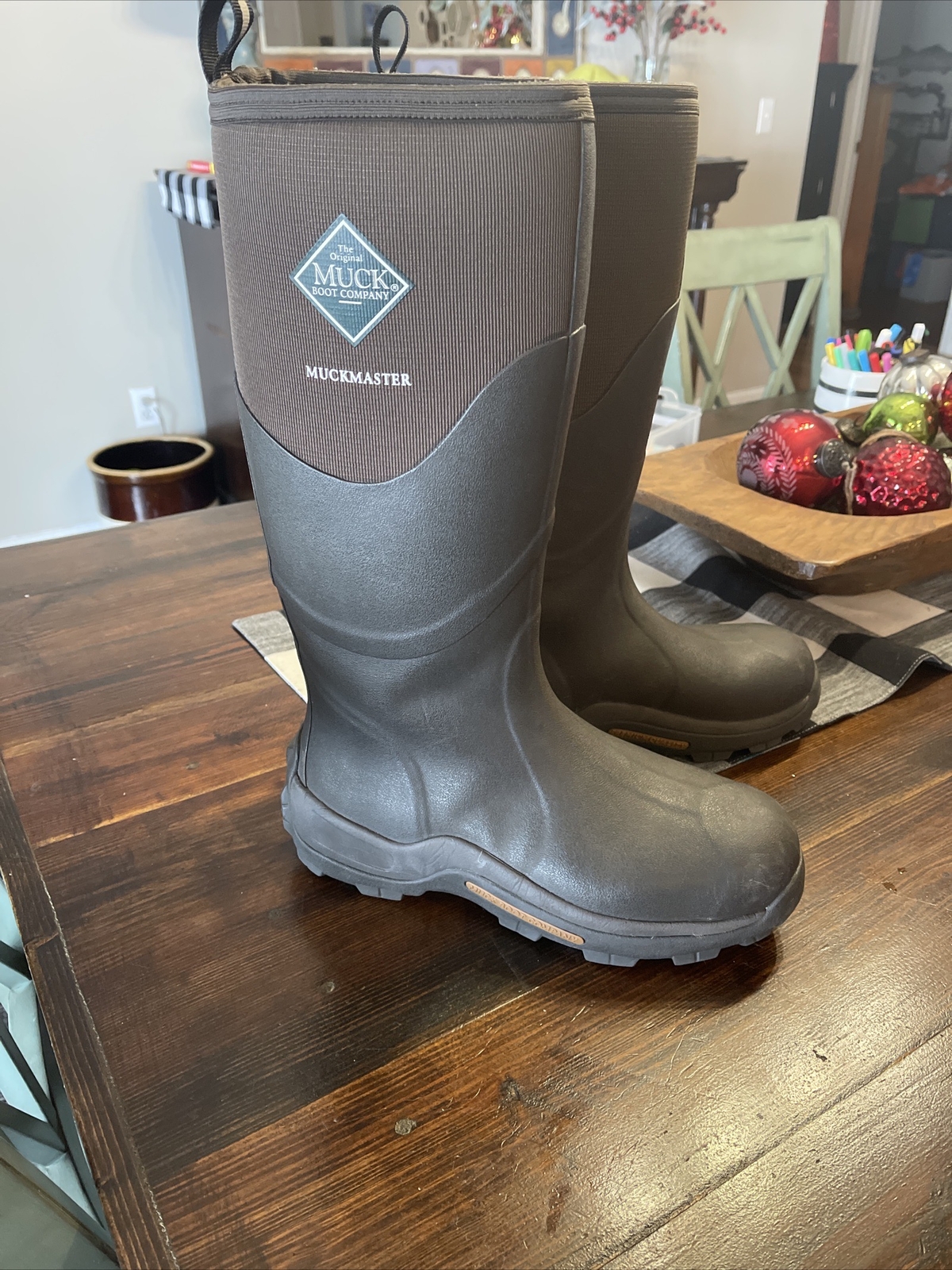 Muck Boots Muckmaster Men’s Brown Boots Size 10 Gem