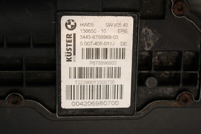 Stelleinheit Feststellbremse BMW X5 X6 E70 E71 6788968 6850289 