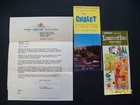 L@@K Vintage Trans Canada Airlines Itinerary W/ Travel Brochures 1959 — photo 1