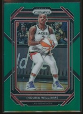 Riquna Williams 2023 Panini Prizm WNBA Green #128