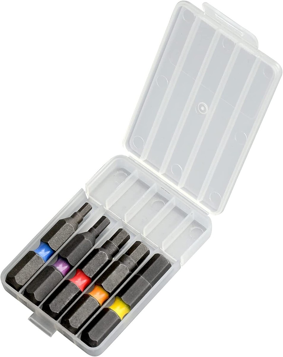 ANEX Color Screwdriver Hex Wrench Bit set 35mm( H2.5 3 4 5
