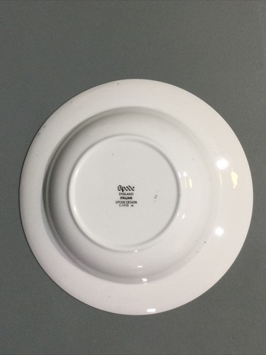 Tazón de fruta de borde ""azul italiano"" Spode - Imagen 3 de 3