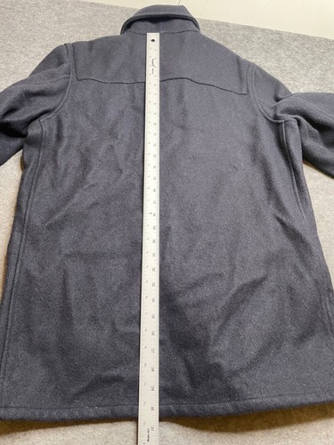 Ralph Lauren Double RL RRL Duffle Toggle Coat Blu Navy Uomo Taglia M - Foto 15 di 16