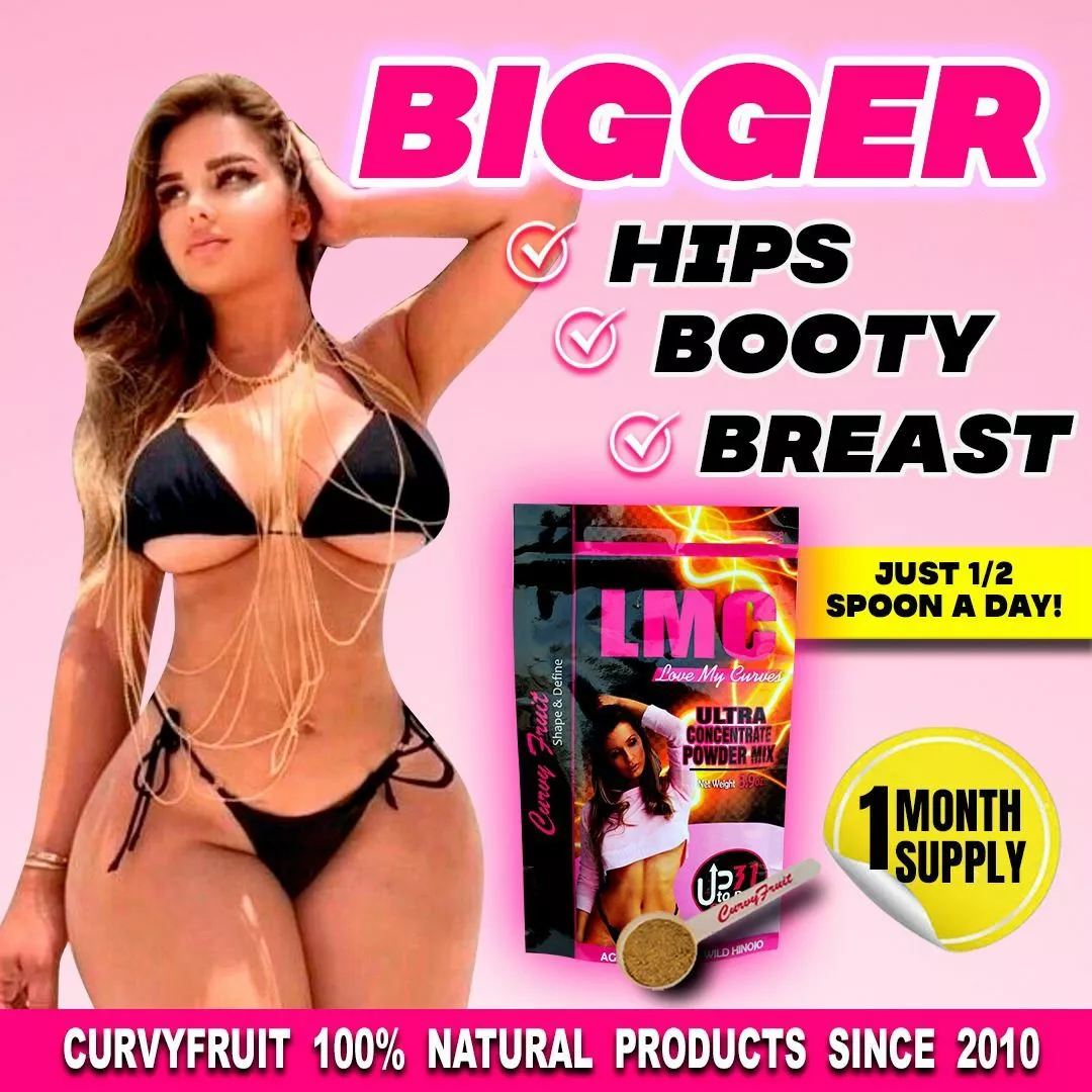 HUGE BOOTY, WIDER HIPS & FULLER BREAST w/ LMC ULTRA CONCENTRATED POWDER MIX